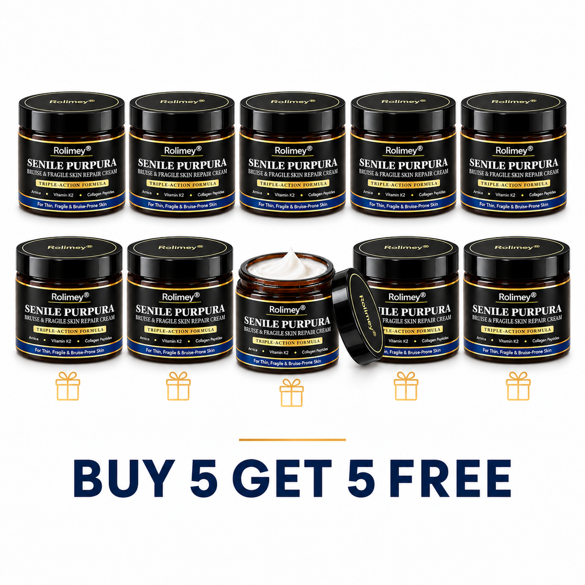 🇦🇺🎁👩‍⚕️Rolimey® BruiseRepair & Skin-Strengthening Cream-Advanced daily care forbruise-prone skin