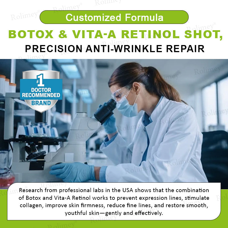 🍈Made and shipped from Australia 💫Rolimey® Botox & Vita-A Retinol Shot Wrinkle-Lift Tightening cream - Last Day Promotion 70% OFF