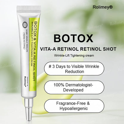 🍈Made and shipped from Australia 💫Rolimey® Botox & Vita-A Retinol Shot Wrinkle-Lift Tightening cream - Last Day Promotion 70% OFF