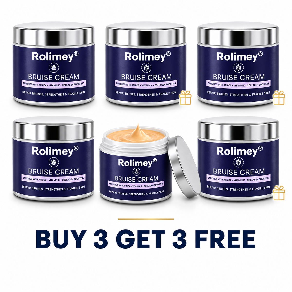 🇦🇺🌟👩‍⚕️Rolimey® BruiseRepair & Skin-Strengthening Cream-Advanced daily care forbruise-prone skin