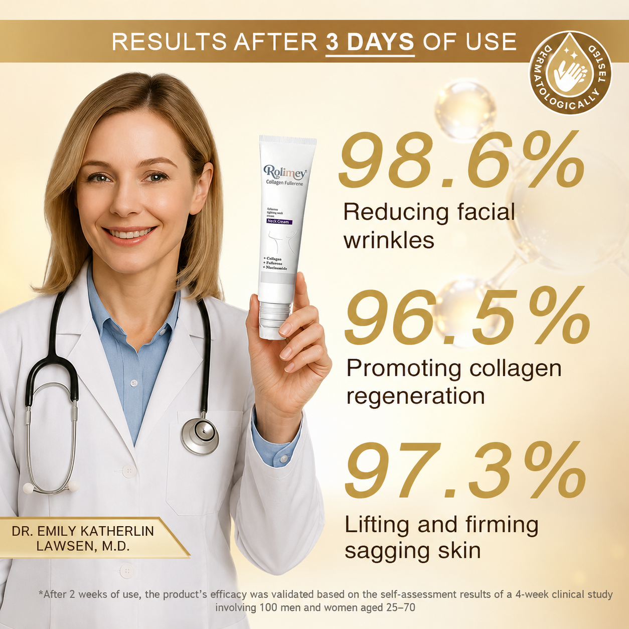 🎁Made and shipped from Australia 💫Rolimey® Collagen Fullerene Cream, Rolimey Collagen Cream with Collagen Peptides, 2026 New Tighten & Lift Cream for Crepey Skin, Wrinkles and Tightening for Skin Types