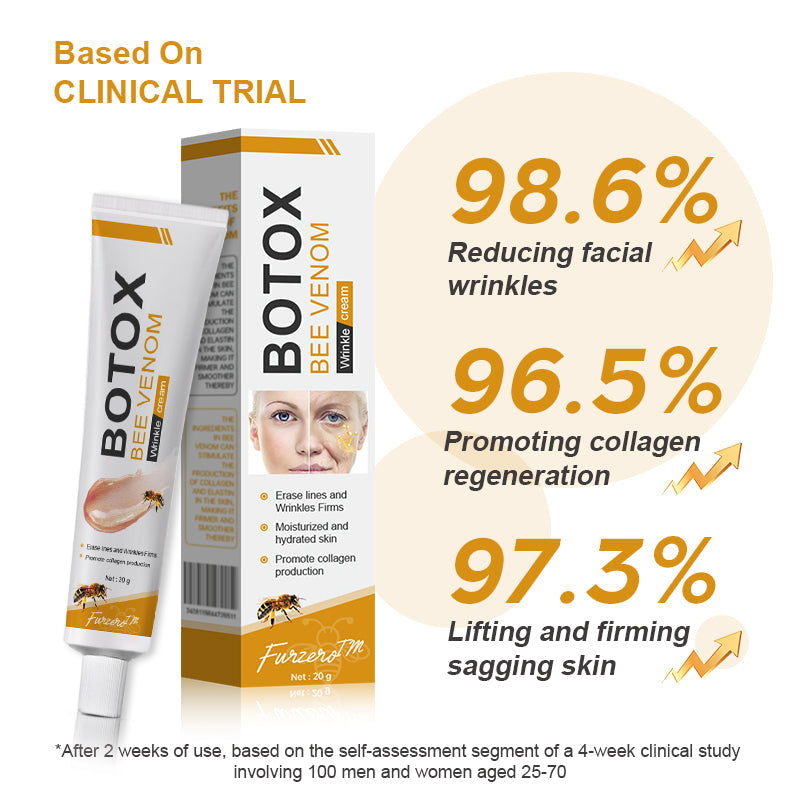 (🐝Made and Shipped from Australia✅) Furzero™ Botox Bee Venom Wrinkle Removal Cream- LAST DAY 70% OFF